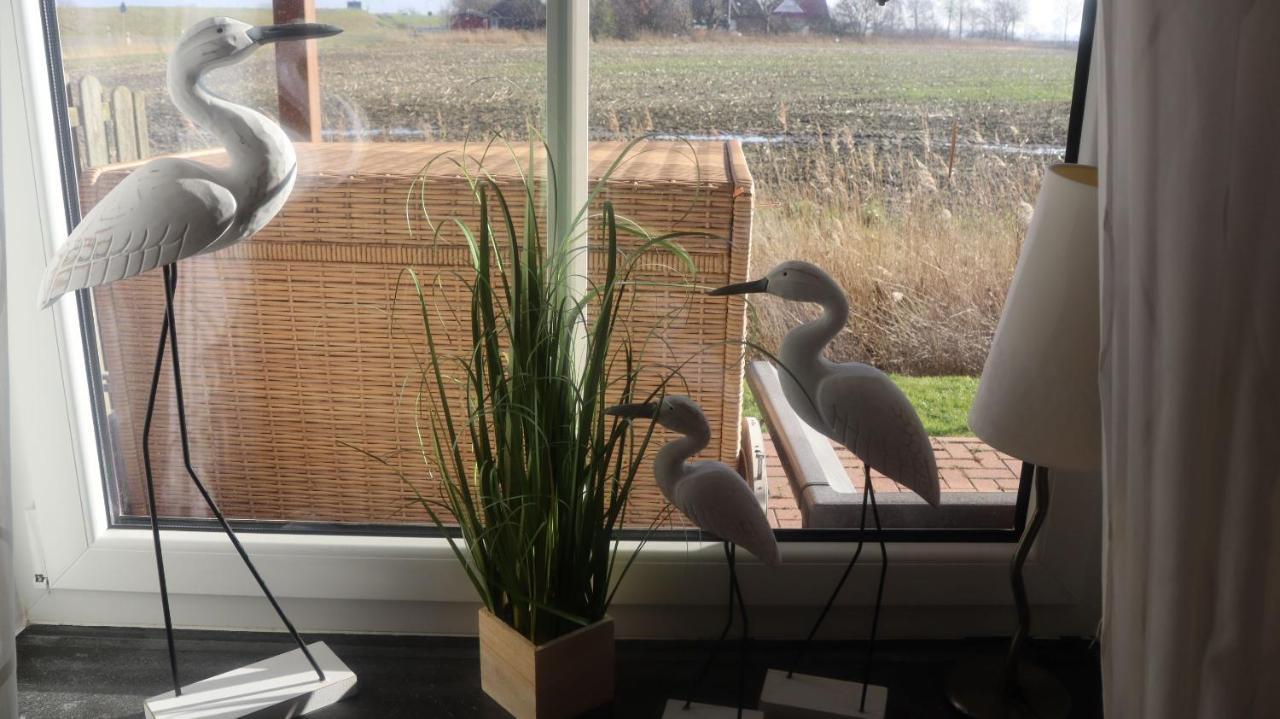 Ferienwohnung Deichblick Dornumersiel Exterior foto