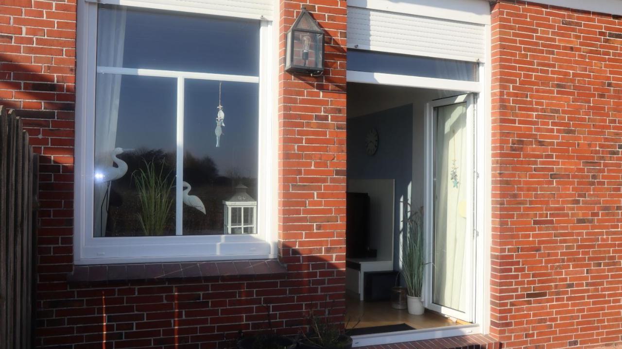 Ferienwohnung Deichblick Dornumersiel Exterior foto